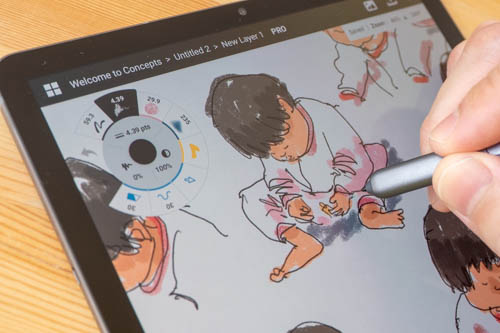Artist Review Samsung Tab S6 For Digital Drawing Parka Blogs