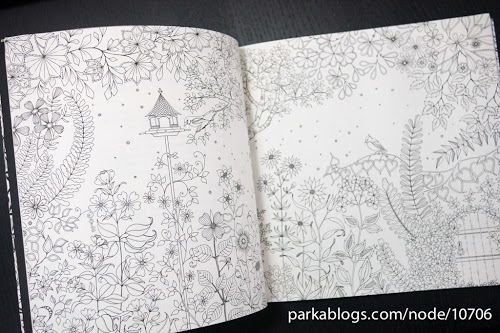 Secret Garden: An Inky Treasure Hunt and Coloring Book