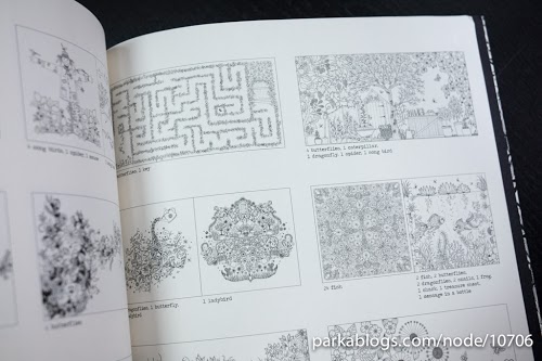 Secret Garden: An Inky Treasure Hunt and Coloring Book