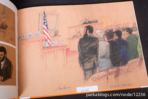 Sketching Guantanamo: Court Sketches of the Military Tribunals, 2006-2013 - 07