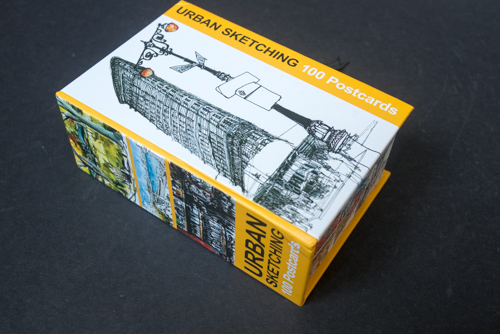 Urban Sketching: 100 Postcards: 100 Beautiful Location Sketches from Around the World - 01