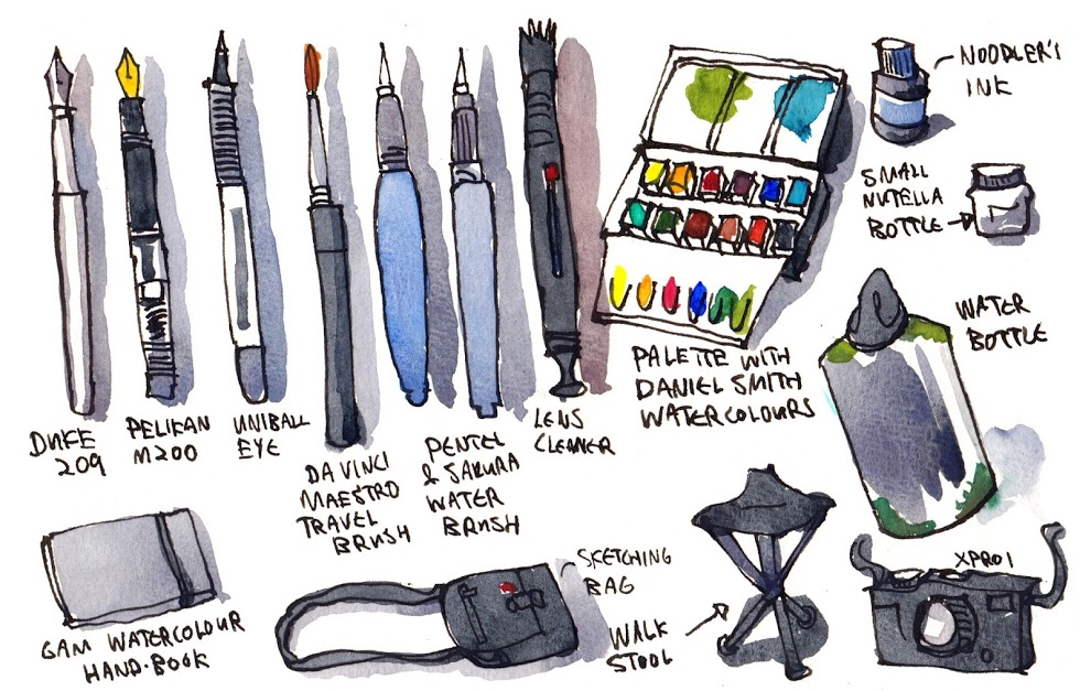 Review: Watercolor Sketchbook (200Gsm) From Global Art Materials | Parka Blogs