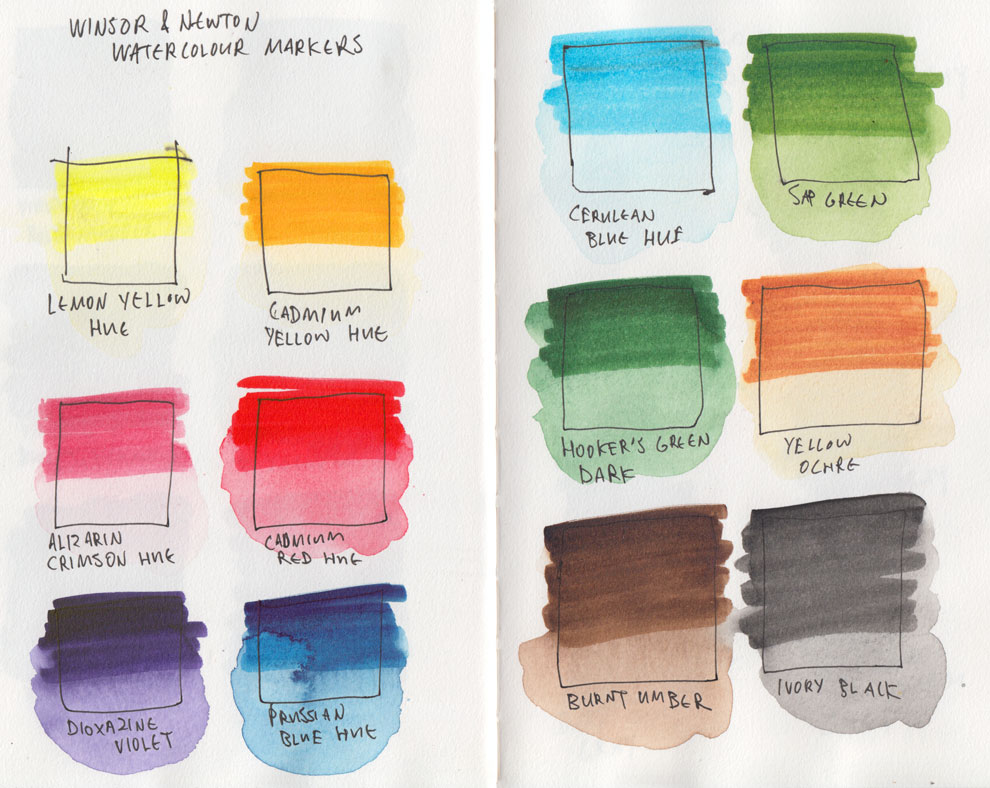 Making a Mark Reviews: Winsor & Newton change watercolour paint